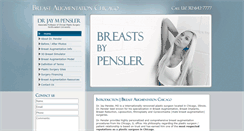 Desktop Screenshot of breastaugmentationchicago.com